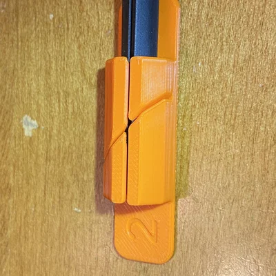 Dao cắt góc 45° cho panel seal/kẹp panel Clicky-Clack Fridge Door Voron