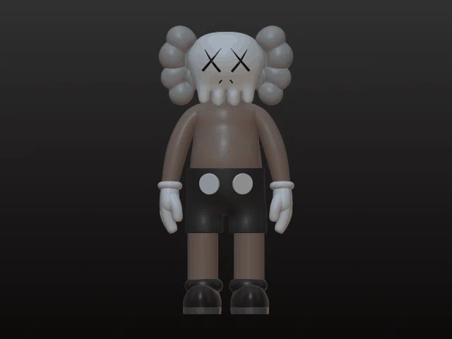 Mô hình nhân vật Kaws nghệ thuật - File in 3D cực chất - Image 2
