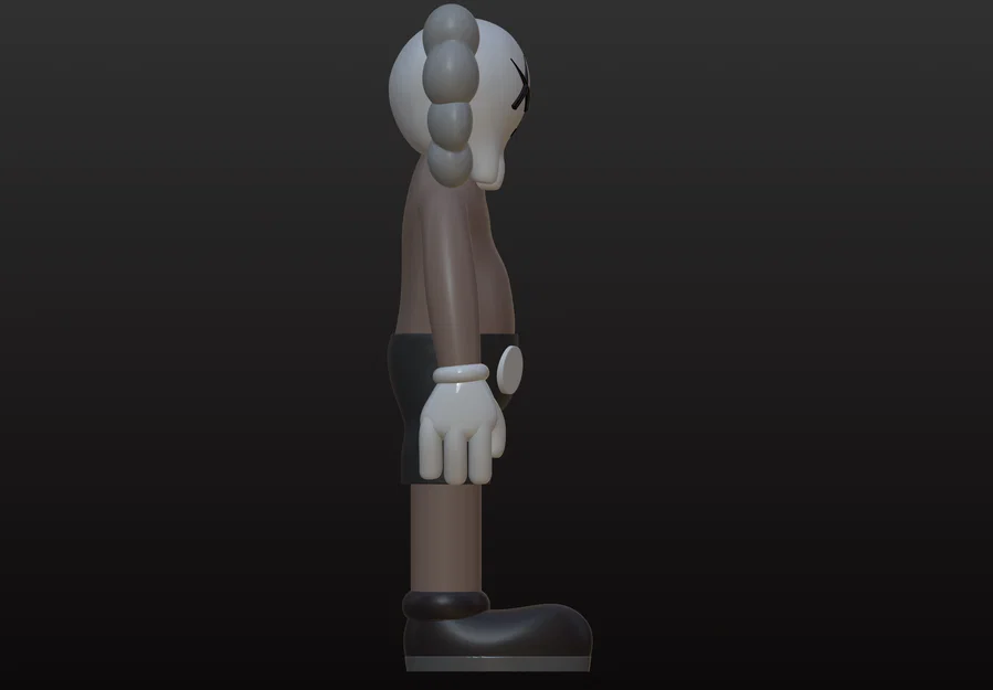 Mô hình nhân vật Kaws nghệ thuật - File in 3D cực chất - Image 3