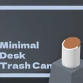 Thùng rác mini để bàn tối giản (Minimal Desk Trash Can) - Thumbnail 1