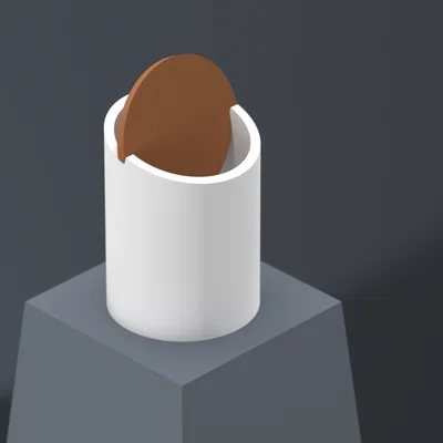 Thùng rác mini để bàn tối giản (Minimal Desk Trash Can)