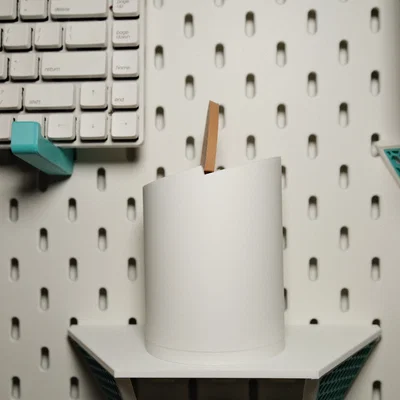Thùng rác mini để bàn tối giản (Minimal Desk Trash Can)