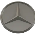 Mô hình logo Mercedes 3D trang trí (2 phiên bản) - Thumbnail 2
