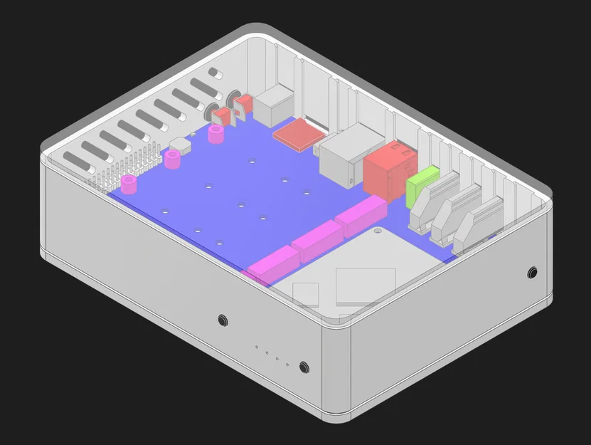 Vỏ NAS FriendlyElec CM3588 (FriendlyElec CM3588 NAS Case) - Image 1