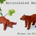 Gấu Articulated (Print-in-Place) – 10 Khớp, Không Cần Supports - Thumbnail 1