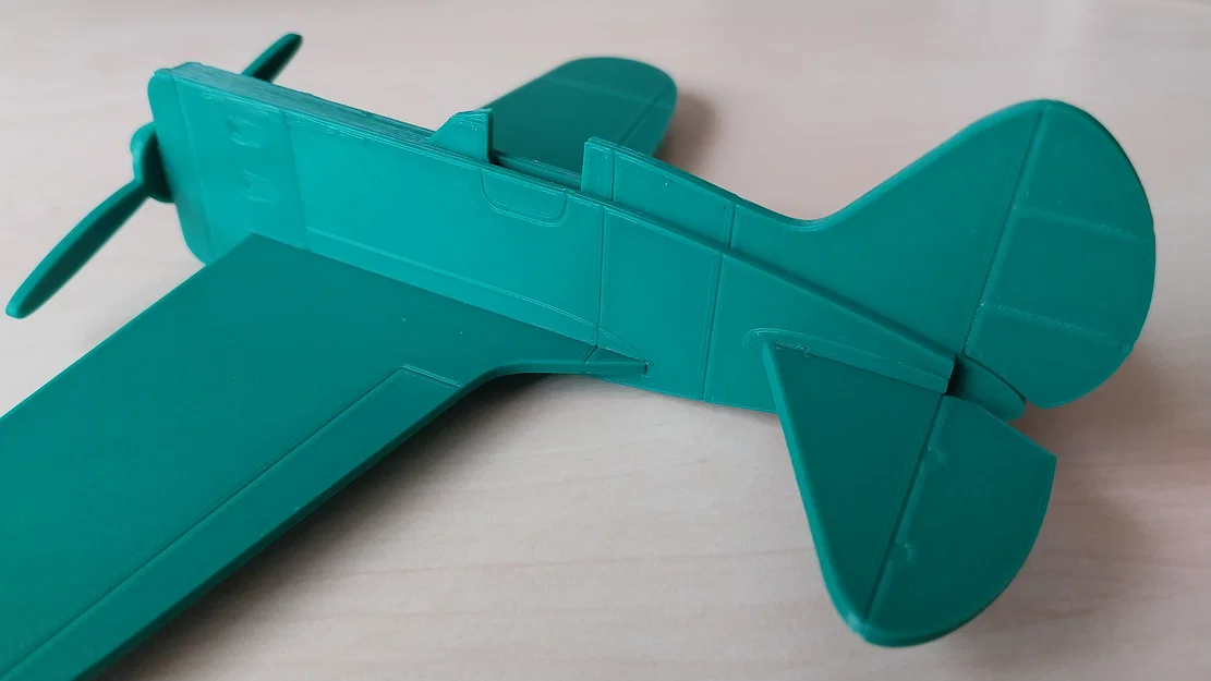 Kitcard máy bay – Polikarpov I-16 “Mosca” - Image 4