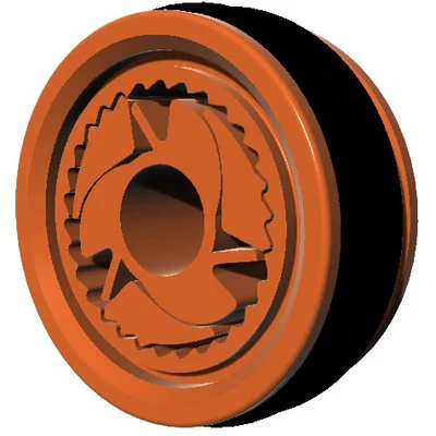 Con lăn dẫn động cho Filamentalist Rewinder - Phụ kiện in 3D