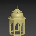Mô hình kiến trúc tháp Hồi giáo Elegant Minaret in 3D đẹp mắt - Thumbnail 1