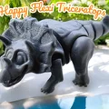 Happy Flexi Triceratops – Khủng Long Dẻo Vui Nhộn - Thumbnail 1