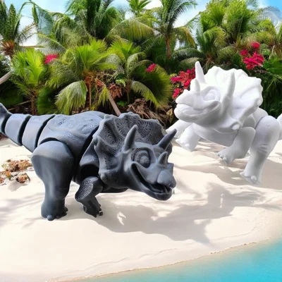 Happy Flexi Triceratops – Khủng Long Dẻo Vui Nhộn