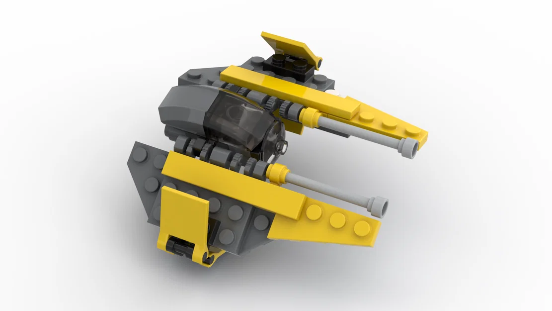 Brick Jedi Starfighter - Mini polybag - Image 1