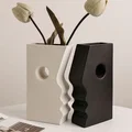 Mẫu lọ hoa nghệ thuật hình khuôn mặt in 3D sang trọng - Thumbnail 1