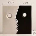 Mẫu lọ hoa nghệ thuật hình khuôn mặt in 3D sang trọng - Thumbnail 2