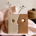 Mẫu lọ hoa nghệ thuật hình khuôn mặt in 3D sang trọng - Thumbnail 6