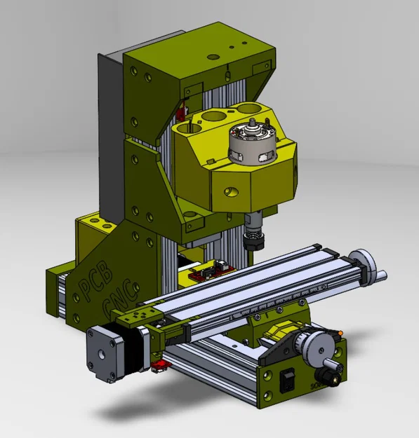 Proxxon KT70 PCB CNC (micro) mill – Bàn XY KT70 thêm trục Z CNC - Image 2