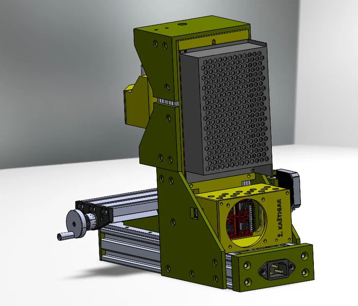 Proxxon KT70 PCB CNC (micro) mill – Bàn XY KT70 thêm trục Z CNC - Image 11