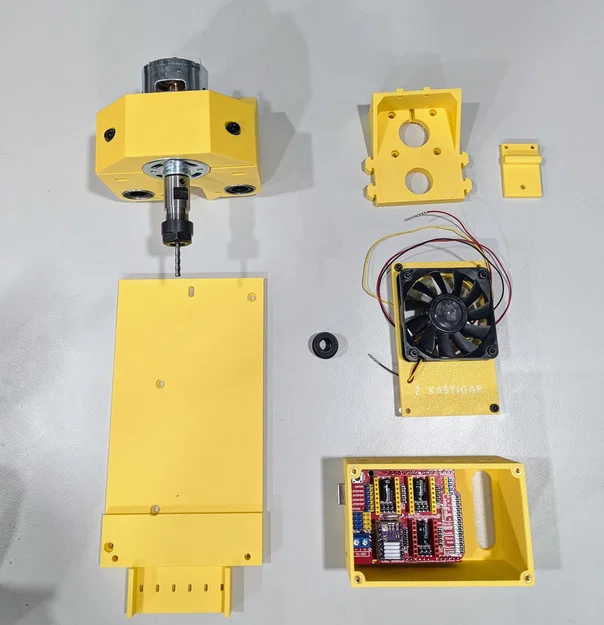 Proxxon KT70 PCB CNC (micro) mill – Bàn XY KT70 thêm trục Z CNC - Image 15