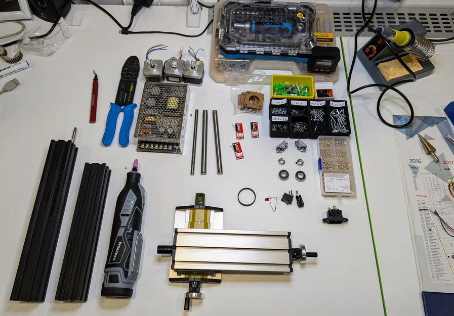 Proxxon KT70 PCB CNC (micro) mill – Bàn XY KT70 thêm trục Z CNC - Image 16