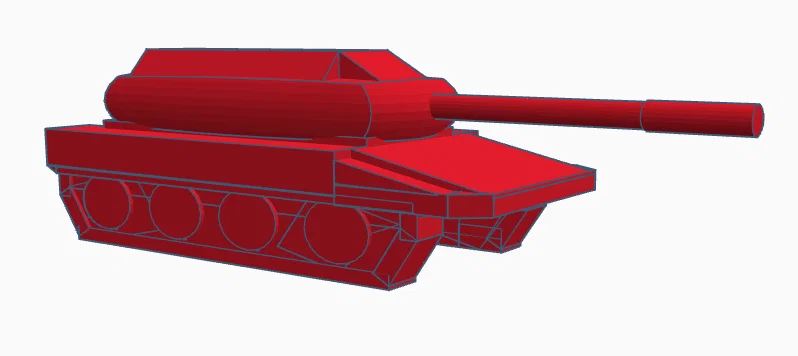 Mô hình xe tăng 3D đơn giản, dễ in tại nhà - Image 2
