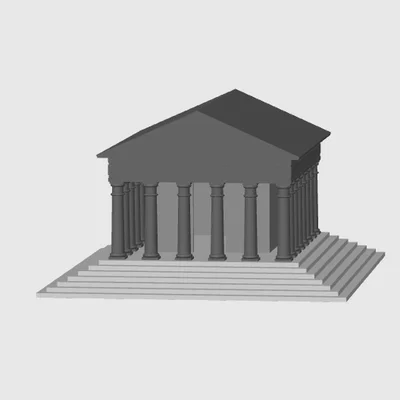 Đền La Mã (Roman Temple) - TEMPLO ROMANO