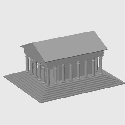 Đền La Mã (Roman Temple) - TEMPLO ROMANO