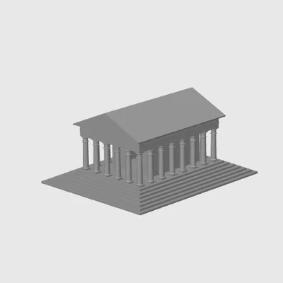 Đền La Mã (Roman Temple) - TEMPLO ROMANO