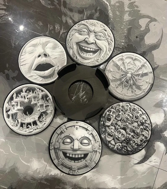 Mix and Match Coaster Set – Bộ Ly Lót Tự Phối Kèm Đế & Khay - Image 8
