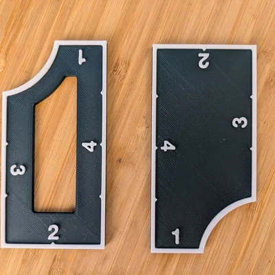 Thước đo Movement Widget 4 inch cho Wargaming