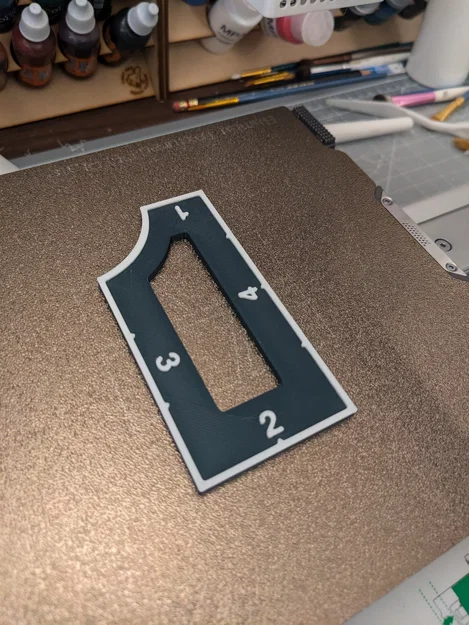 Thước đo Movement Widget 4 inch cho Wargaming - Image 2