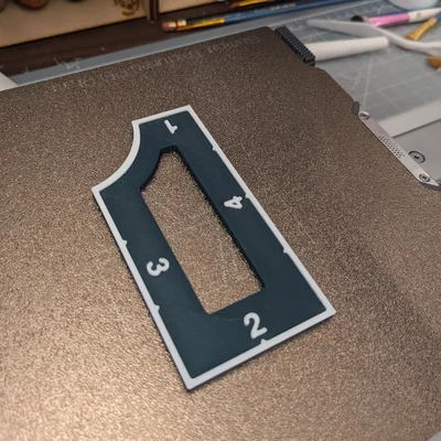 Thước đo Movement Widget 4 inch cho Wargaming