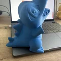 Ống heo tiết kiệm Pokemon Totodile có tích hợp ngăn giữ thẻ NFC - Thumbnail 4