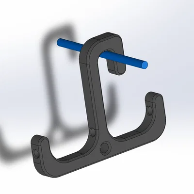 Der Camping Haken / The camping hook (Móc camping đa năng)