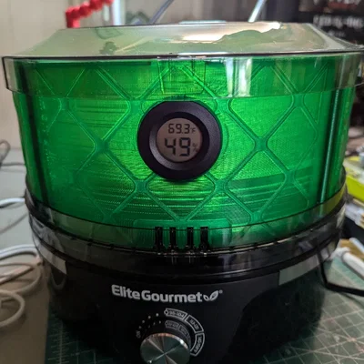 Khung nâng cấp máy sấy nhựa Elite Gourmet EFD319 có khe đo độ ẩm