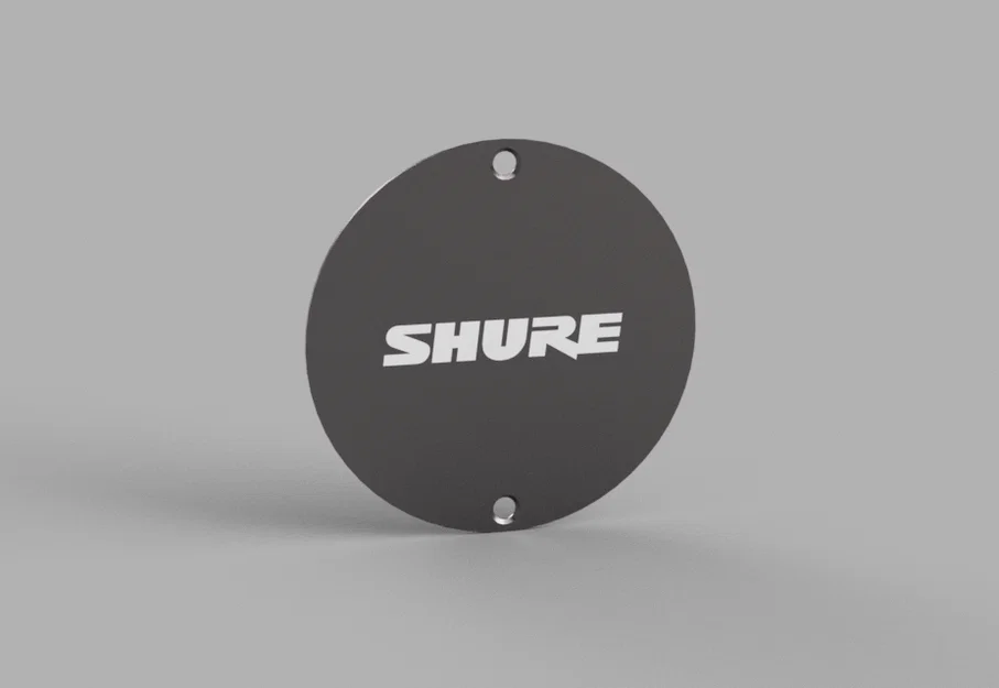 Tấm nắp lưng tùy chỉnh cho micro Shure SM7B (Custom Backplate) - Image 2