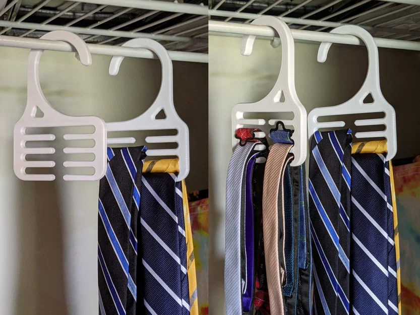 Móc Treo Cà Vạt Đơn Giản (Simple Tie Hanger) - Image 1