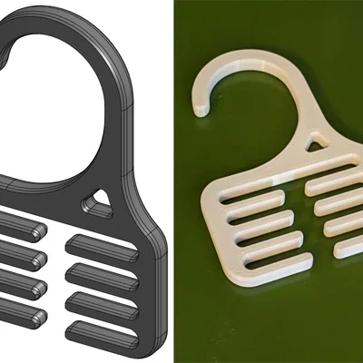 Móc Treo Cà Vạt Đơn Giản (Simple Tie Hanger)