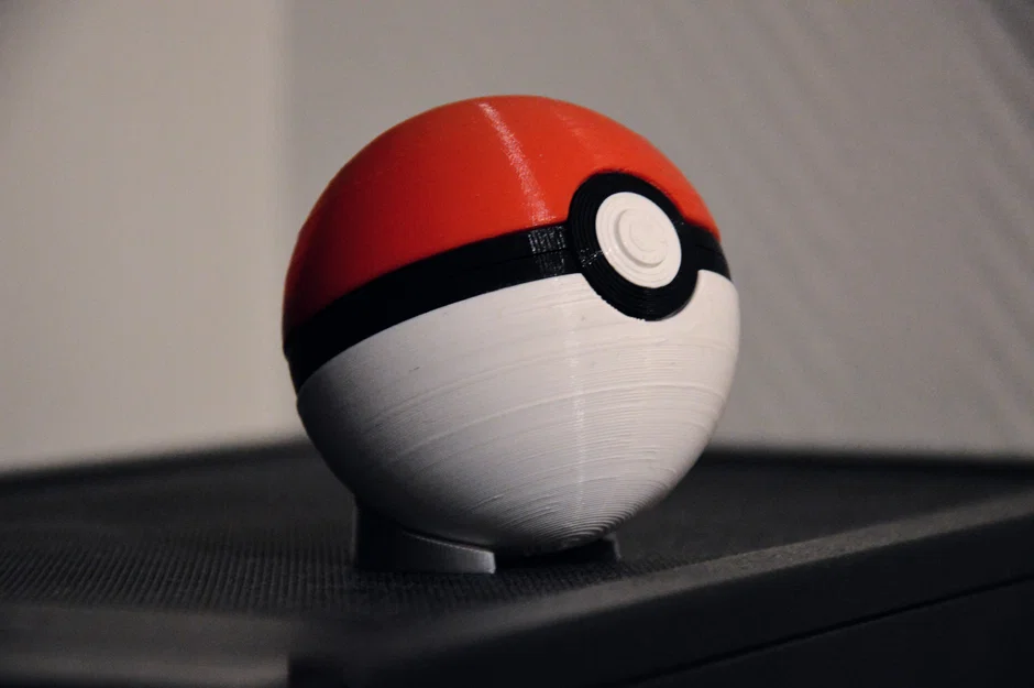 Đế trưng bày Pokéball tối giản - Phụ kiện in 3D cực nhanh - Image 2