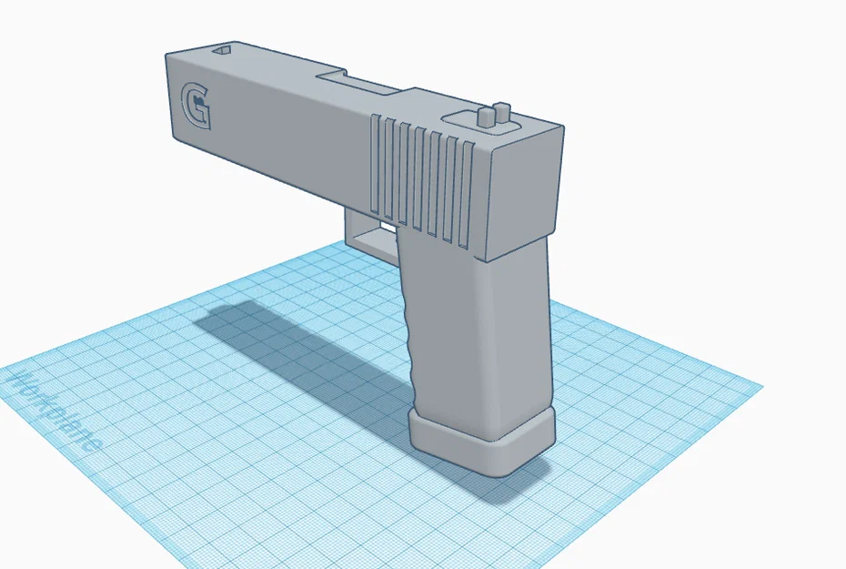 Mô hình súng Glock 17 thiết kế 3D in ấn chất lượng - Image 1