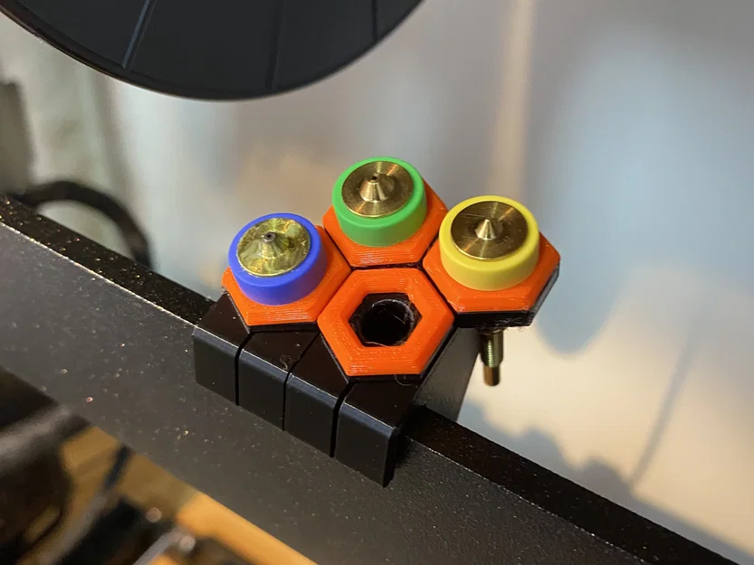 Revo Nozzle Holder - Bộ giữ nozzle E3D Revo dạng module cho Prusa - Image 1