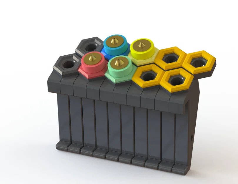 Revo Nozzle Holder - Bộ giữ nozzle E3D Revo dạng module cho Prusa - Image 7