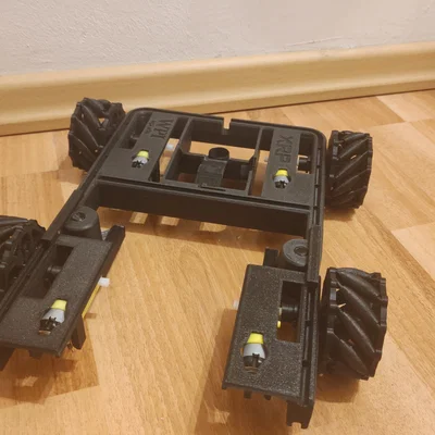 XRP Mecanum Drive / Omnidirectional (in full 3D, 2 loại frame)
