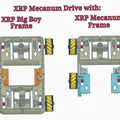 XRP Mecanum Drive / Omnidirectional (in full 3D, 2 loại frame) - Thumbnail 2
