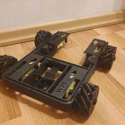 XRP Mecanum Drive / Omnidirectional (in full 3D, 2 loại frame)