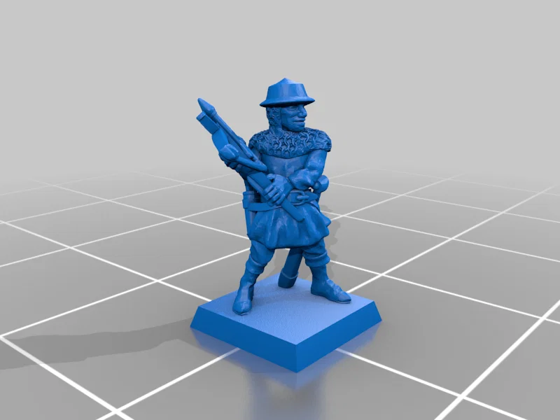 Mô hình lính nỏ Warmaster Empire Crossbowmen 10mm - Image 9