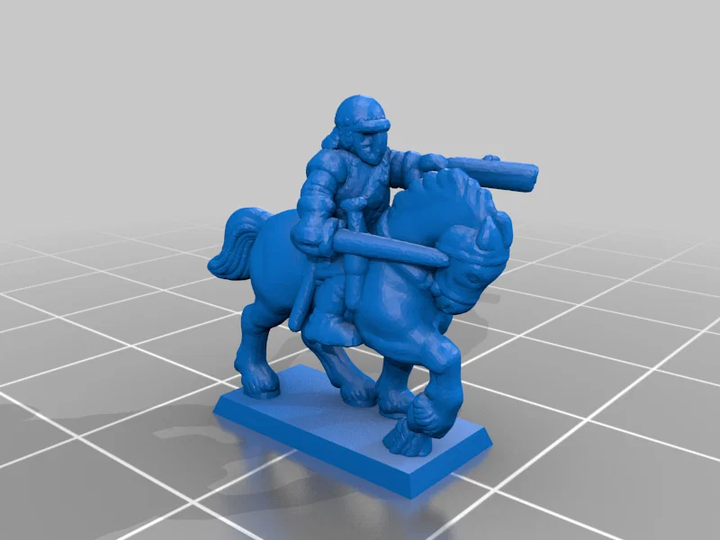 Warmaster Empire Pistoliers – Kỵ sĩ Reiters 10mm cho wargame - Image 4