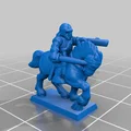 Warmaster Empire Pistoliers – Kỵ sĩ Reiters 10mm cho wargame - Thumbnail 4
