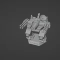 Mô hình Falcon Mech 3D: Robot chiến đấu độc đáo cho người sưu tầm - Thumbnail 2