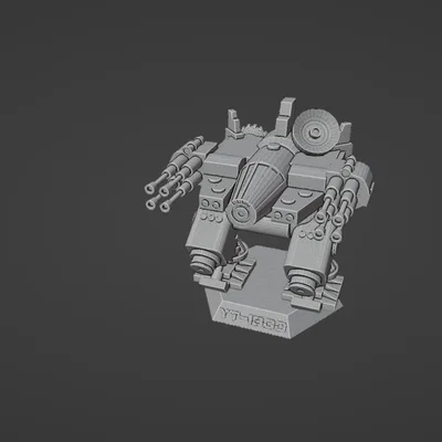 Mô hình Falcon Mech 3D: Robot chiến đấu độc đáo cho người sưu tầm