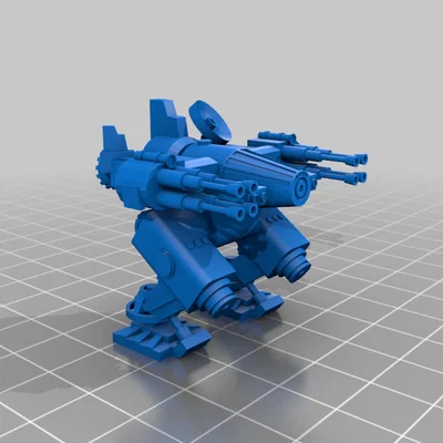 Mô hình Falcon Mech 3D: Robot chiến đấu độc đáo cho người sưu tầm