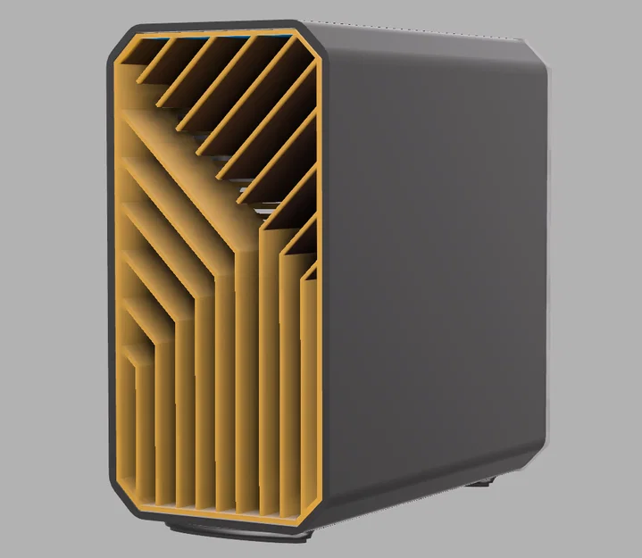 Pi Torrent Nano - Vỏ Raspberry Pi lấy cảm hứng Fractal Design Torrent - Image 1